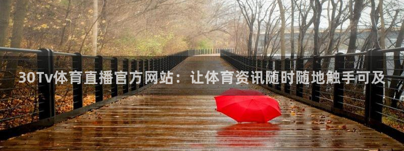 30Tv体育直播官方网站：让体育资讯随时随地触手可及