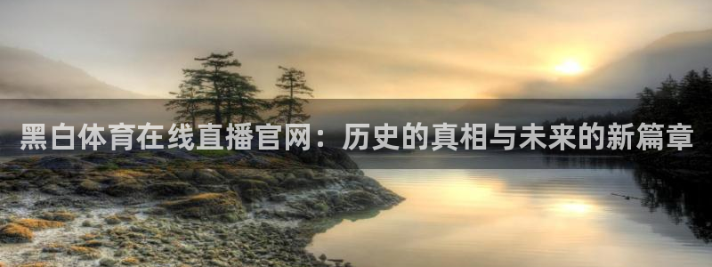 黑白体育在线直播官网：历史的真相与未来的新篇章