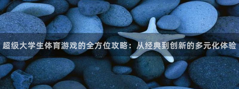 超级大学生体育游戏的全方位攻略：从经典到创新的多元化体验